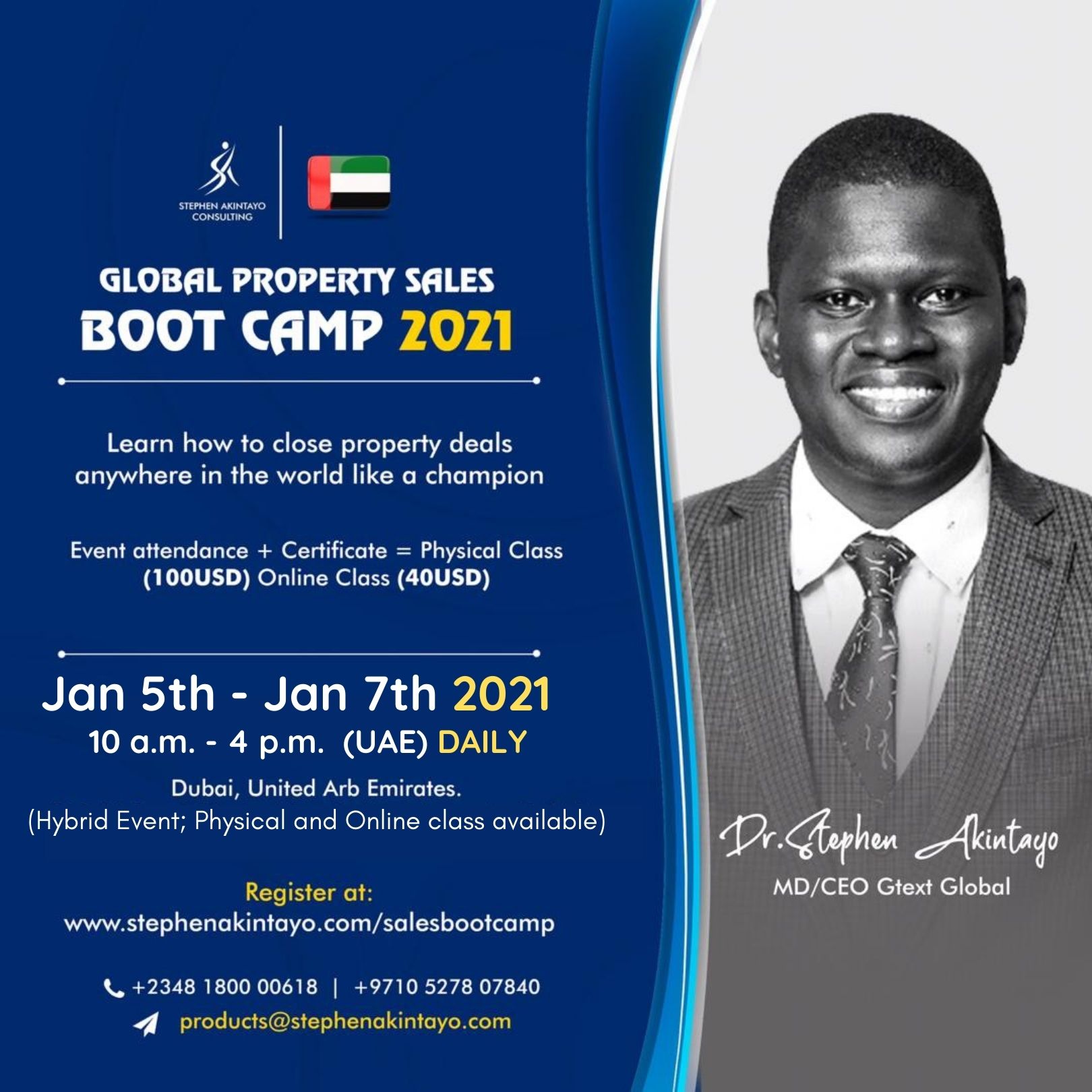 Sales Boot Camp New